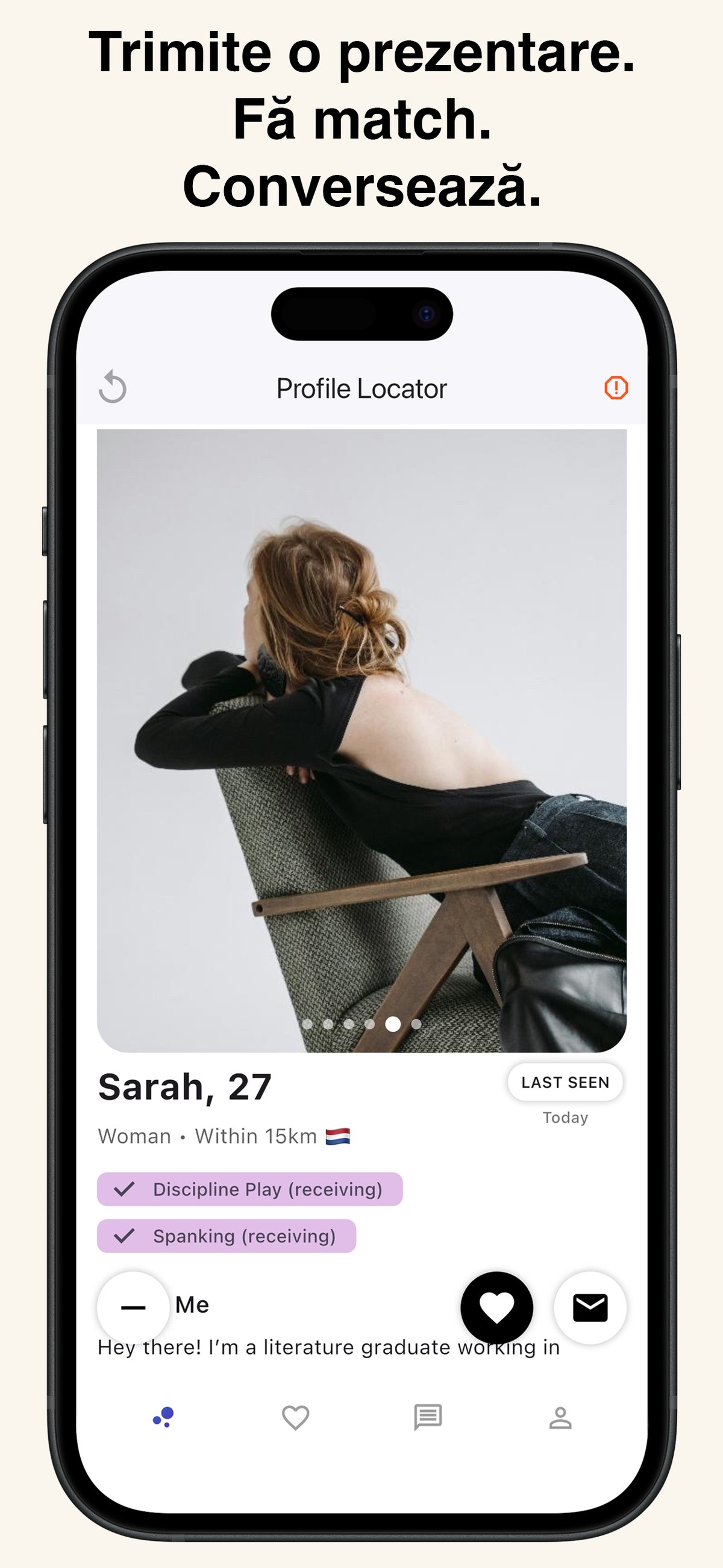 Control your privacy and messaging settings for safe exploration